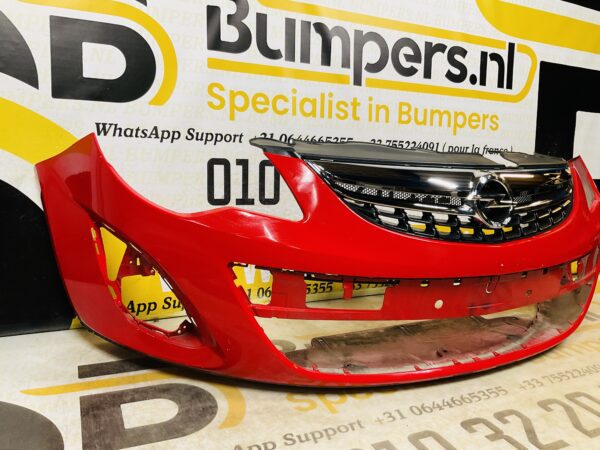 BUMPER Opel Corsa D Facelift + Grill 2011-2014  VOORBUMPER 2-i1-8287z