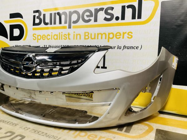 BUMPER Opel Corsa D Facelift + Grill 2011-2014  VOORBUMPER 2-i1-8288z
