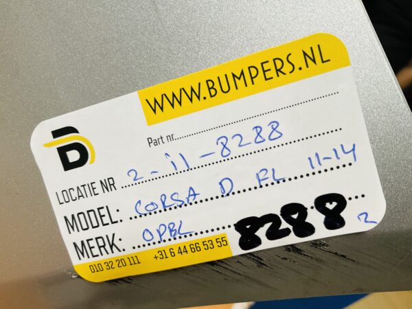 BUMPER Opel Corsa D Facelift + Grill 2011-2014  VOORBUMPER 2-i1-8288z