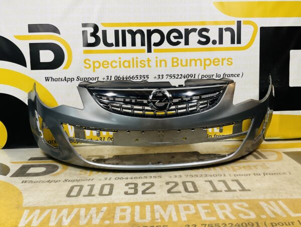BUMPER Opel Corsa D Facelift + Grill 2011-2014  VOORBUMPER 1-i1-8291z