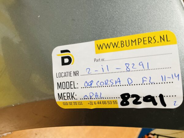 BUMPER Opel Corsa D Facelift + Grill 2011-2014  VOORBUMPER 1-i1-8291z