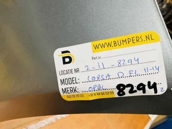 BUMPER Opel Corsa D Facelift + Grill 2011-2014  VOORBUMPER 2-i1-8294z