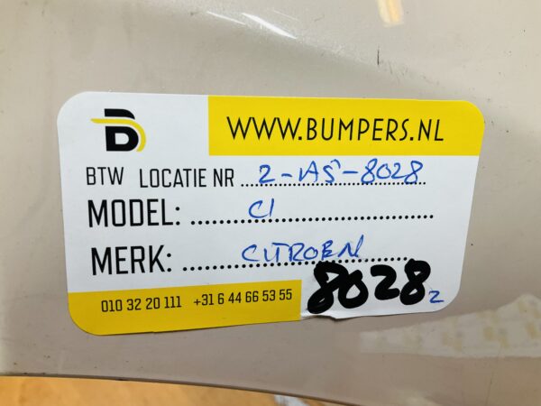 BUMPER Citroen C1 2014-2023 VOORBUMPER 2-A5-8028z