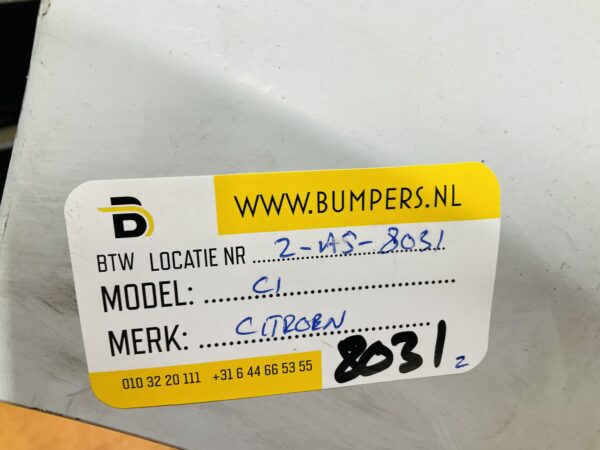 BUMPER Citroen C1 2014-2023 VOORBUMPER 2-A5-8031z