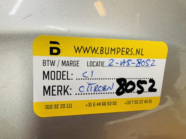 BUMPER Citroen C1 2014-2023 VOORBUMPER 2-A5-8052z