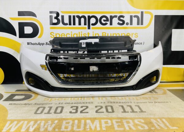 BUMPER Peugeot 208 + Grill GTline GT-Line GTI Facelift 2016-2019 VOORBUMPER 2-J10-8069z