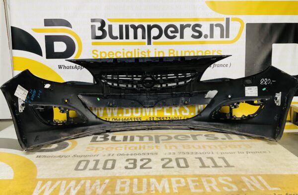 BUMPER Opel Astra J Facelift 2011-2014 pdc kls VOORBUMPER 2-i9-8076z