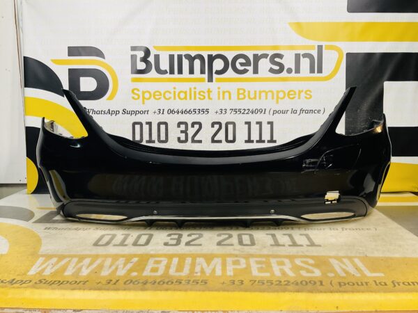 Bumper Mercedes C W205 AMG Hybrid A2058853103 Achterbumper 1-E7-8319R
