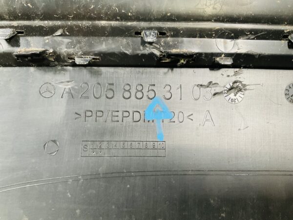 Bumper Mercedes C W205 AMG Hybrid A2058853103 Achterbumper 1-E7-8319R