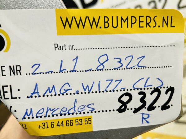 Zijskirt Mercedes A Klasse W177 AMG A1776901701 Links Dorpel 2-L1-8322R