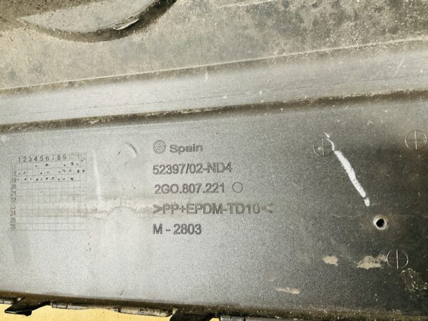 Bumper Volkswagen Polo 2G 2017-2021 2G0807221 4XPdc Voorbumper 1-G12-8425