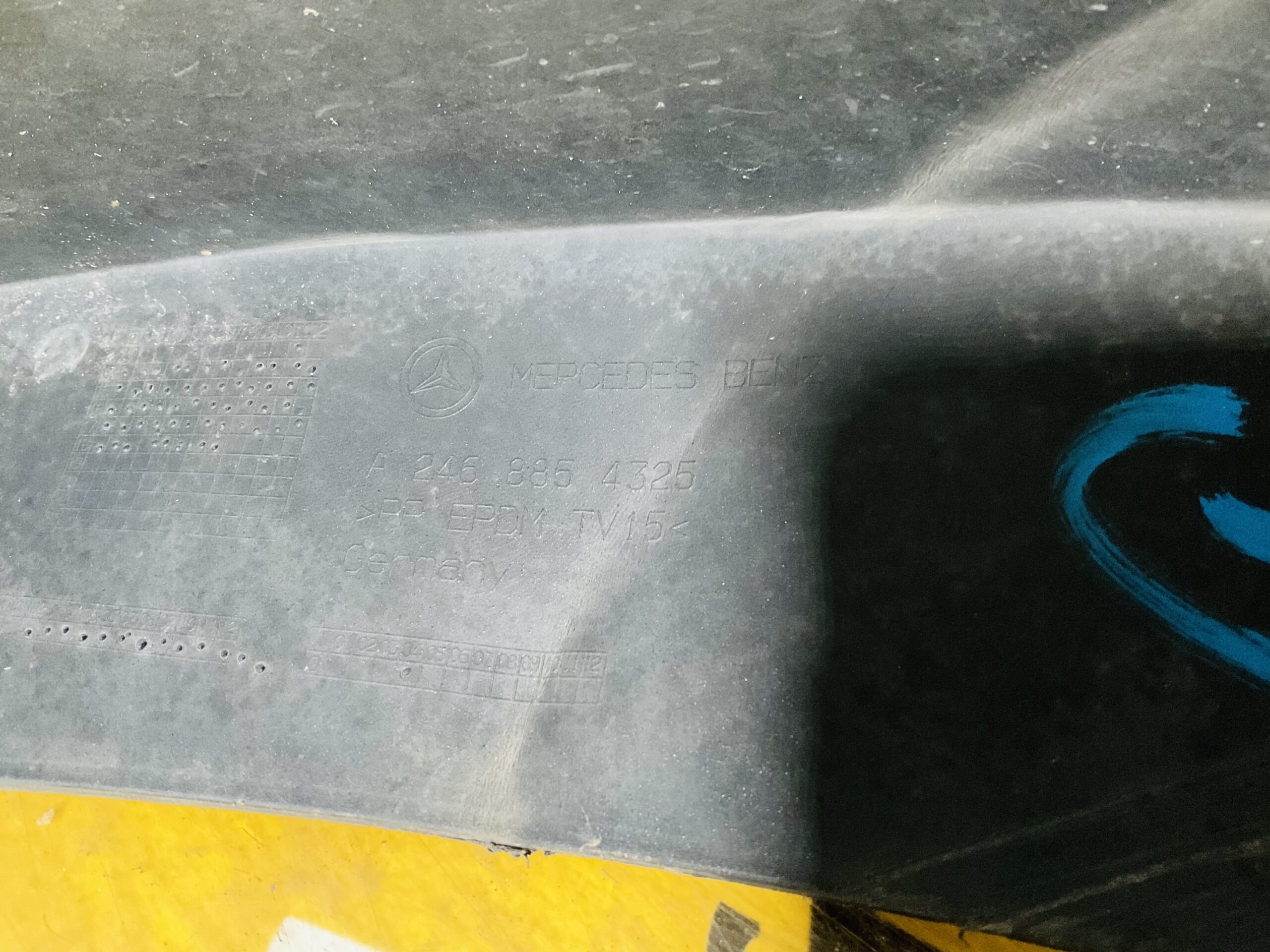 BUMPER Mercedes B Klasse W246 2013-2017 VOORBUMPER 1-B1-8945z