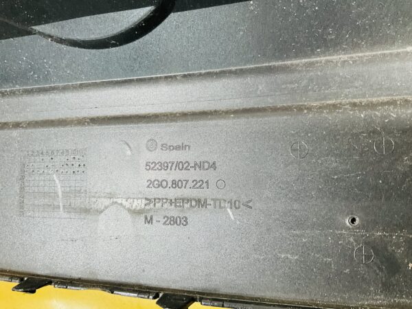 Bumper Volkswagen Polo 2G 2017-2021 2G0807221 4XPdc Voorbumper 1-G12-8433