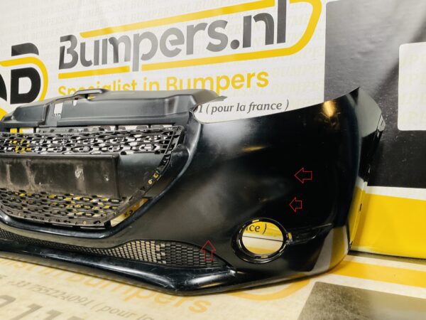 BUMPER Peugeot 208 2012-2016 VOORBUMPER 2-J2-8955z