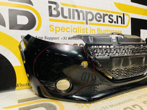 BUMPER Peugeot 208 2012-2016 VOORBUMPER 2-J2-8955z