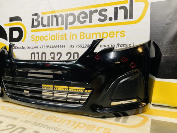BUMPER Peugeot 108 2014-2021 VOORBUMPER 2-J6-8957z