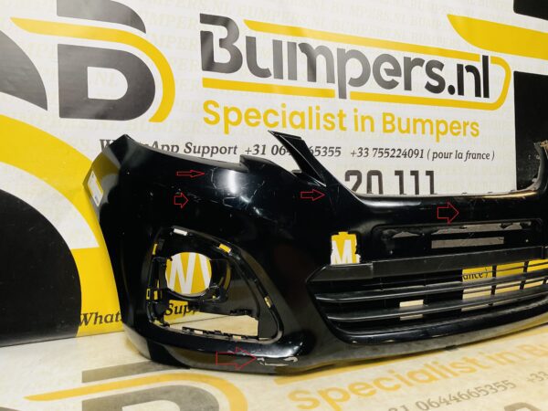 BUMPER Peugeot 108 2014-2021 VOORBUMPER 2-J6-8957z