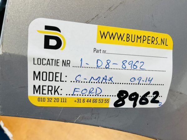 BUMPER Ford C-Max CMax 2009-2014 VOORBUMPER 1-D8-8962z