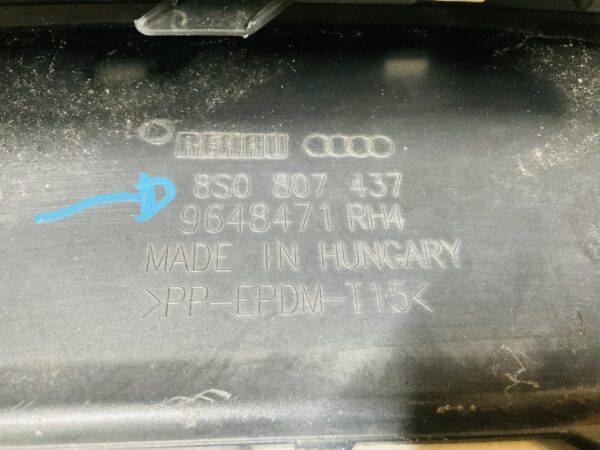BUMPER Audi TT 850 Sline S-Line kls VOORBUMPER 1-H9-8963z