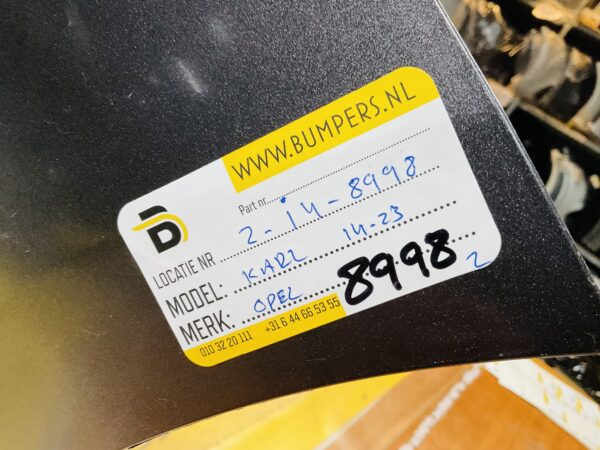 BUMPER Opel Karl 2014-2023 VOORBUMPER 2-i4-8998z