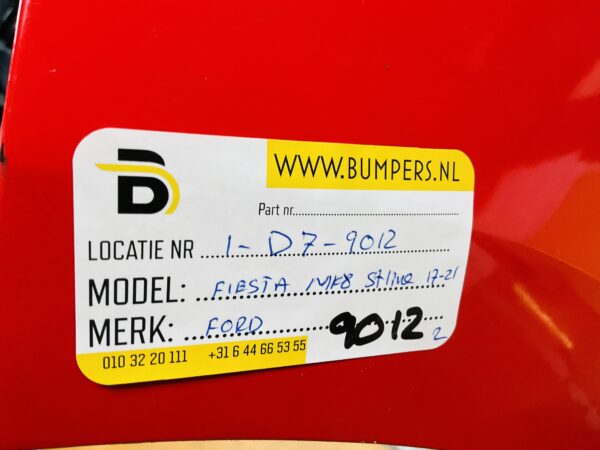 BUMPER Ford Fiesta MK8 St-Line Stline 2017-2021 VOORBUMPER 1-D7-9012z