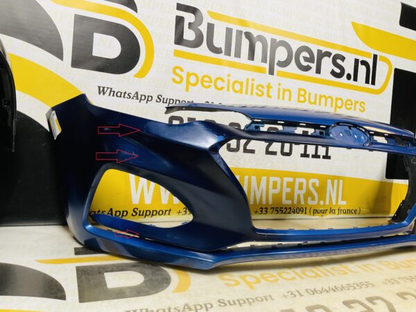 BUMPER Hyundai i20 Facelift 2017-2021 VOORBUMPER 2-E3-9022z