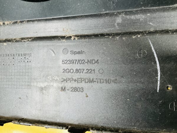 Bumper Volkswagen Polo 2G 2017-2021 2G0807221 4XPdc Voorbumper 1-G11-8484