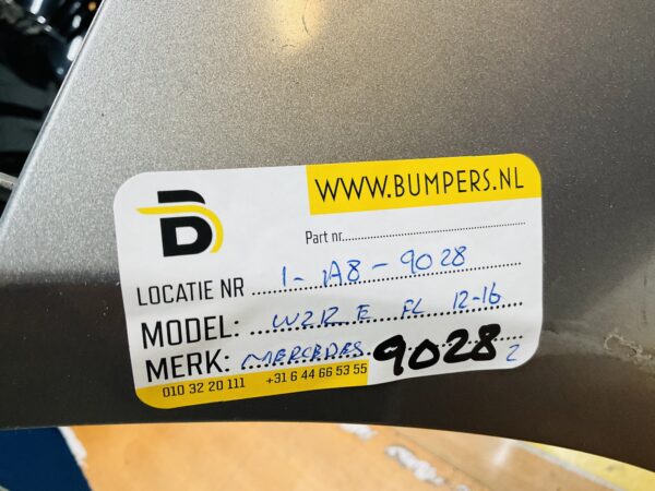 BUMPER Mercedes E Klasse W212 Facelift 2012-2016 6xpdc VOORBUMPER 1-A8-9028z