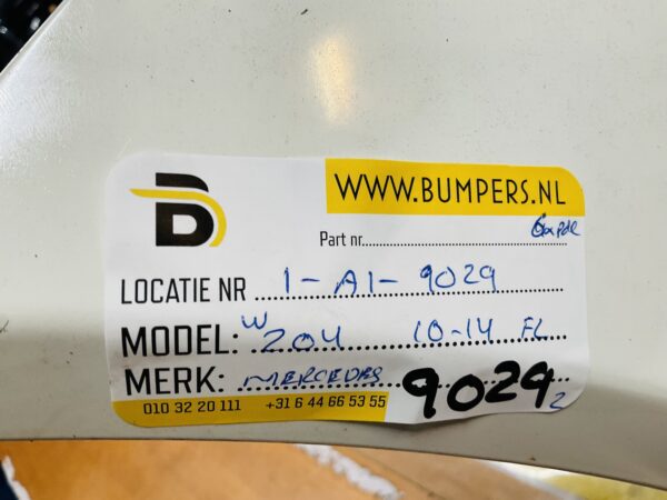 BUMPER Mercedes C Klasse W204 Facelift 2010-2014 kls 6xpdc  VOORBUMPER 1-A1-9029z