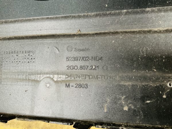Bumper Volkswagen Polo 2G 2017-2021 2G0807221 4XPdc Voorbumper 1-G11-8489