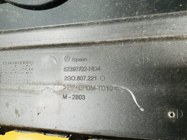 Bumper Volkswagen Polo 2G 2017-2021 2G0807221 4XPdc Voorbumper 1-H11-8493