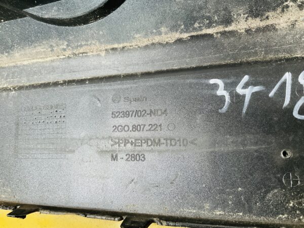 Bumper Volkswagen Polo 2G 2017-2021 2G0807221 4XPdc Voorbumper 1-H11-8494
