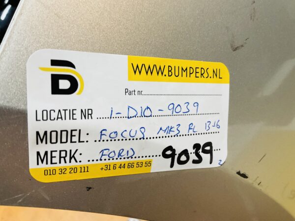 BUMPER Ford Focus MK3 Facelift 2013-2016 VOORBUMPER 1-D10-9039z