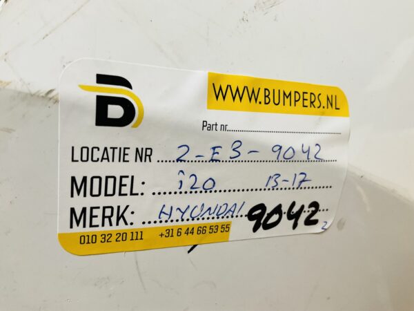 BUMPER Hyundai i20 2013-2016 VOORBUMPER 2-E3-9042z