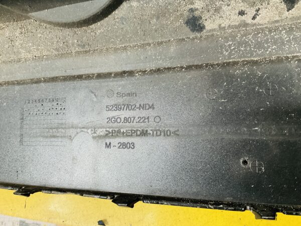 Bumper Volkswagen Polo 2G 2017-2021 2G0807221 4XPdc Voorbumper 1-H11-8499