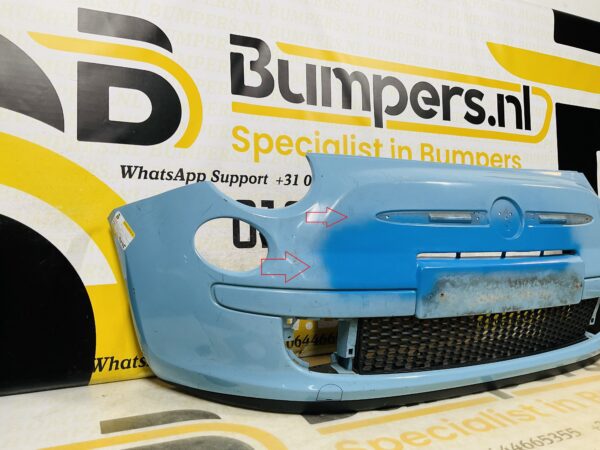 BUMPER Fiat 500 2007-2015 VOORBUMPER 2-B3-9045z