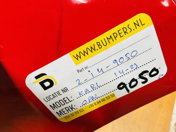 BUMPER Opel Karl 2014-2023 VOORBUMPER 2-i4-9050z