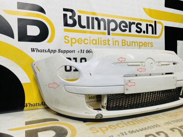 BUMPER Fiat 500 2007-2015 VOORBUMPER 2-B3-9054z