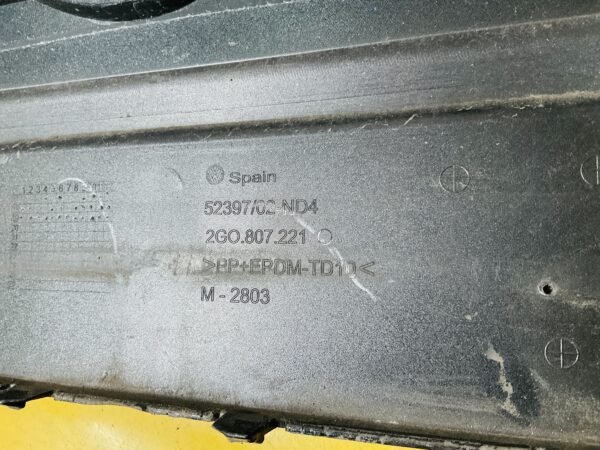 Bumper Volkswagen Polo 2G 2017-2021 2G0807221 4XPdc Voorbumper 1-H12-8507