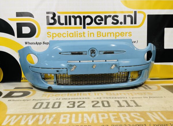 BUMPER Fiat 500 2007-2015 VOORBUMPER 2-B3-9058z