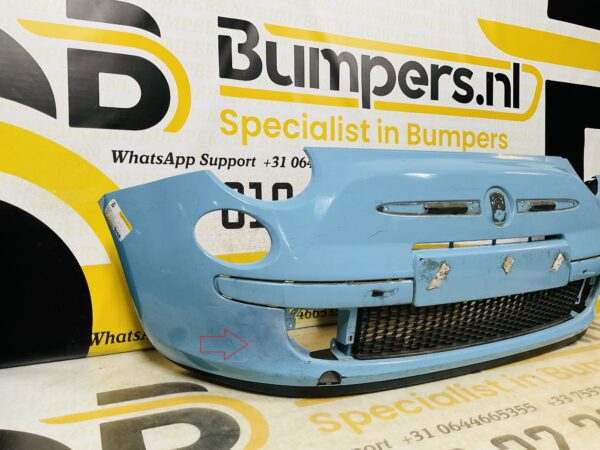BUMPER Fiat 500 2007-2015 VOORBUMPER 2-B3-9058z