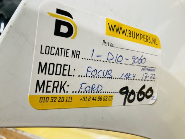 BUMPER Ford Focus MK4 Normaal 2017-2022 VOORBUMPER 1-D10-9060z