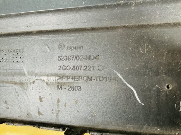 Bumper Volkswagen Polo 2G 2017-2021 2G0807221 4XPdc Voorbumper 1-H12-8514