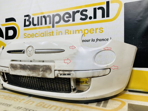 BUMPER Fiat 500 2007-2015 VOORBUMPER 2-B3-9063z