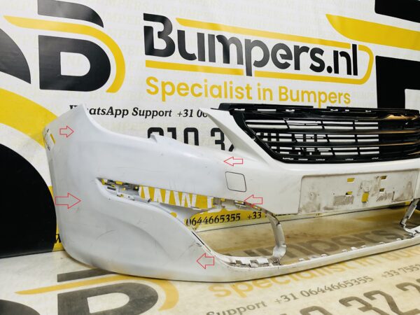 BUMPER Peugeot 308 2012-2016 VOORBUMPER 2-J3-9067z
