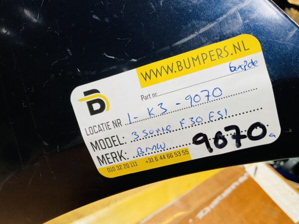 BUMPER BMW 3 Serie F30 F31 kls 6xpdc VOORBUMPER 2-K3-9070z