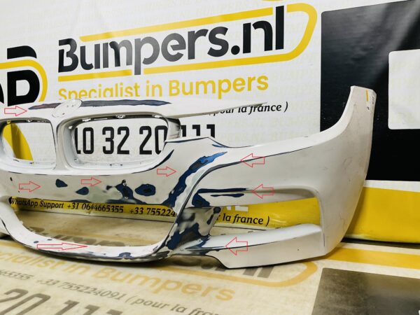 BUMPER BMW 3 Serie F30 F31 MPakket M-Pakket 4xpdc VOORBUMPER 2-K3-9073z