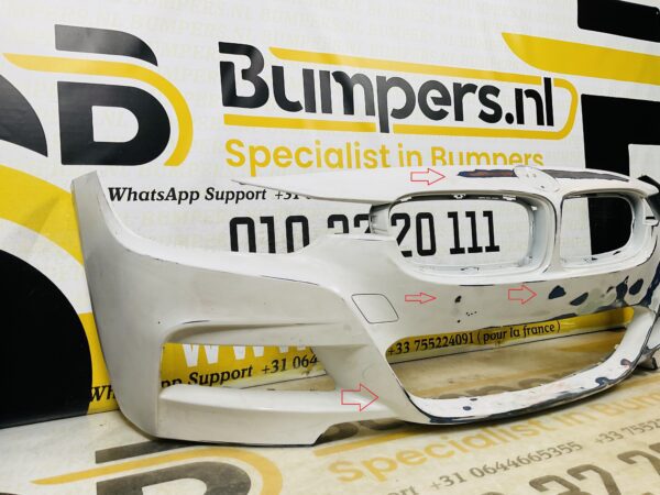 BUMPER BMW 3 Serie F30 F31 MPakket M-Pakket 4xpdc VOORBUMPER 2-K3-9073z