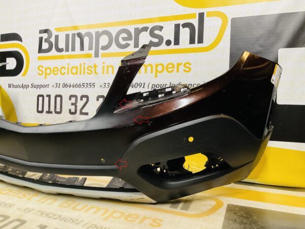BUMPER Opel Mokka 4xpdc VOORBUMPER 2-i3-9080z