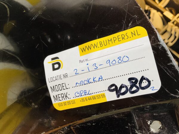 BUMPER Opel Mokka 4xpdc VOORBUMPER 2-i3-9080z